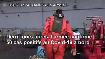 Coronavirus: 50 contaminations sur le porte-avions Charles-de-Gaulle