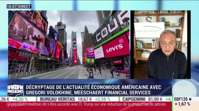 Gregori Volokhine : Semaine de hausse pour les actions sur les marchés américaines - 10/04