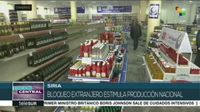 Siria mantiene labores para garantizar insumos básicos ante pandemia