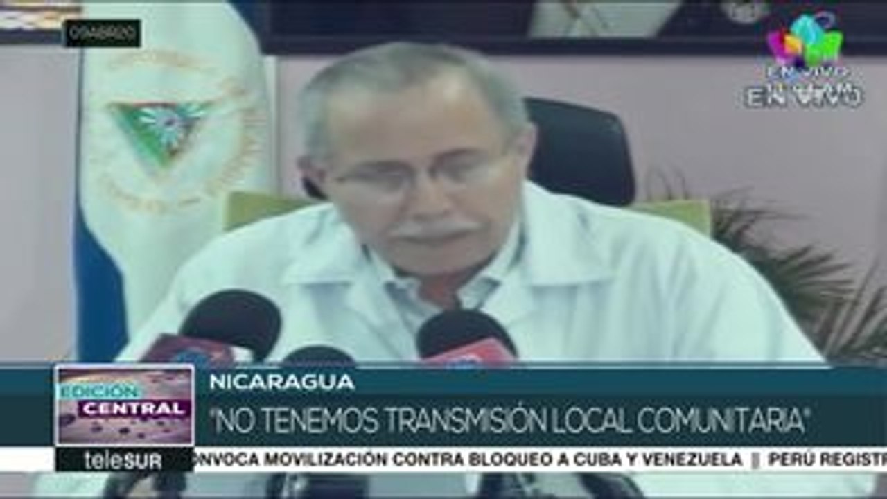 Nicaragua confirma séptimo caso de COVID-19
