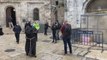 Un Vía Crucis gris y sin peregrinos recorre los pasos de Jesús en Jerusalén