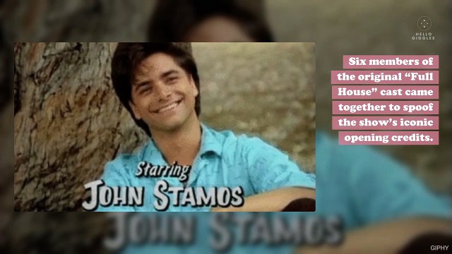The Full House cast's coronavirus-themed opening-credits spoof is so on point it's scary