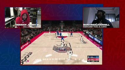 NBA 2K Players Tournament : Derrick Jones Jr vs Montrezl Harrell