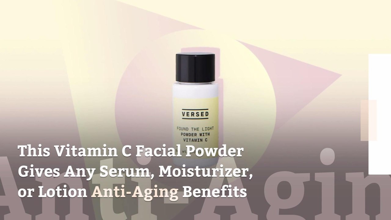 This Vitamin C Facial Powder Gives Any Serum, Moisturizer, or Lotion Anti-Aging Benefits