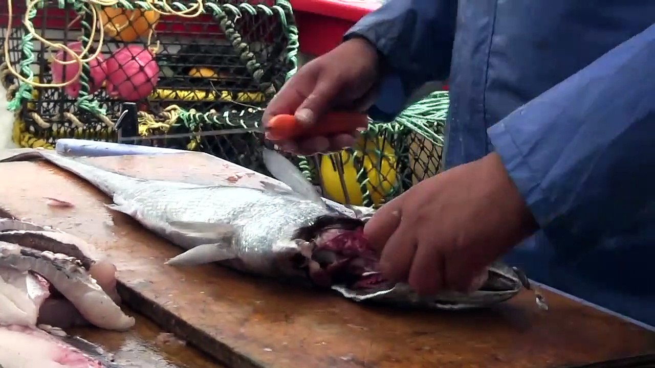 How to Fillet Hoki - Cómo limpiar Merluza