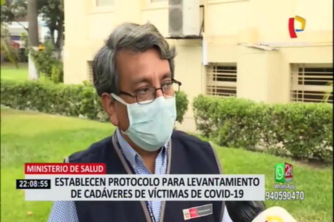 Establecen protocolo para levantamiento de cadáveres de víctimas de COVID-19
