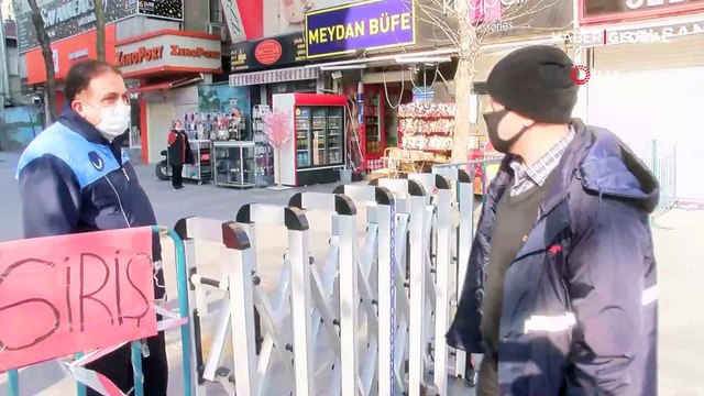 Bağcılar'ın en işlek caddeleri yayalara kapatıldı
