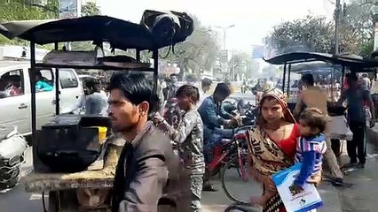 पहले किया अनाउंस, फिर शहर के मुख्य मार्ग से हटाए ठेले-गुमटी