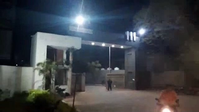 Road divider broken for Mittal Enclave Colony