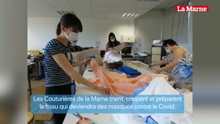 L’atelier des Couturières de la Marne à Meaux.