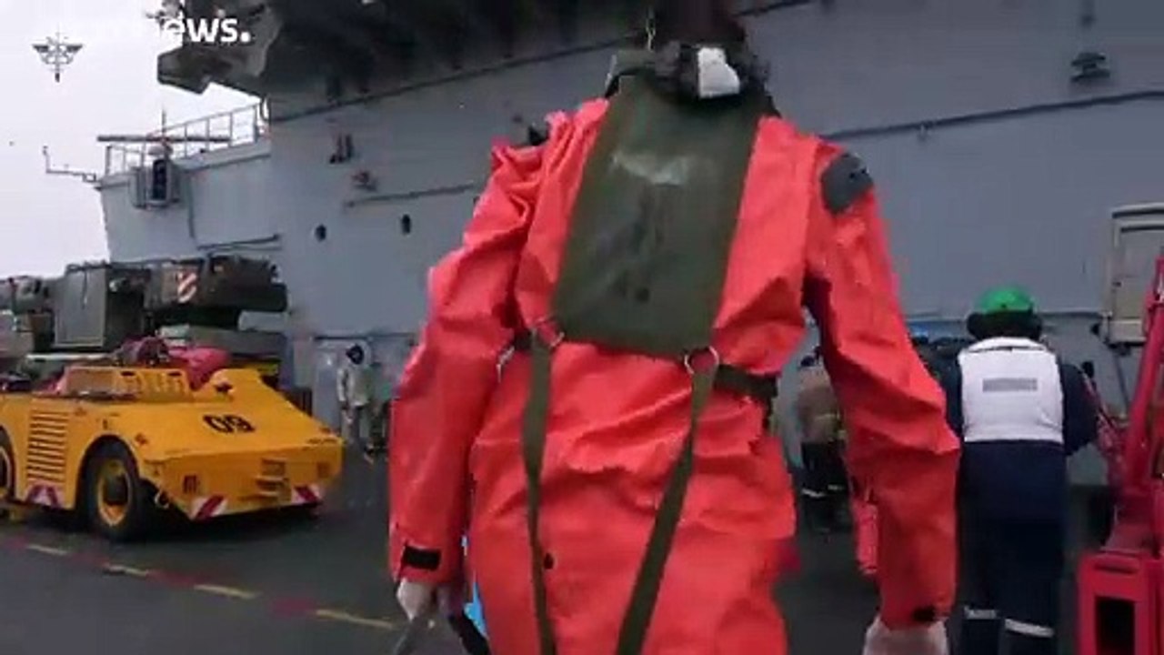 Covid-19 auf Frankreichs Flugzeugträger 'Charles de Gaulle'