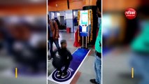 do squats for free platform ticket at anand vihar station