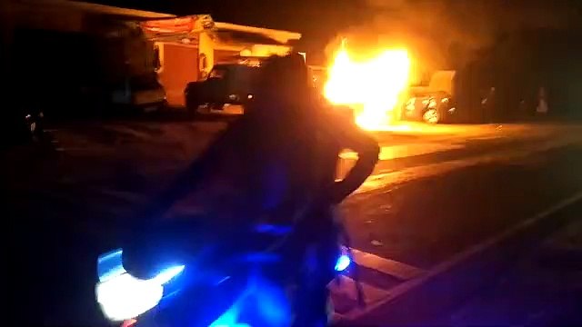 Bijnor: दो कारों में टक्‍कर के बाद एक में लगी आग, युवक की मौत