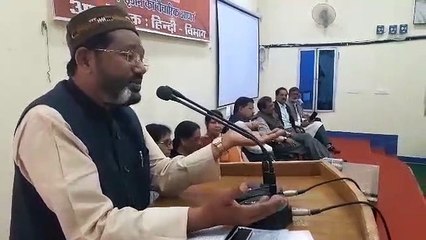 The guests told the importance of poetry creation in poetry seminar