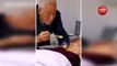 87-yr-old man with coronavirus feeding his wife suffering