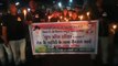 Candle march organized and paid tribute to the martyrs of Pulwama