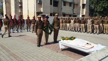 सहारनपुर पुलिस के स्नीफर डॉग की मौत।