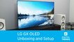 LG GX OLED Unboxing and Basic Setup | New Gallery Series