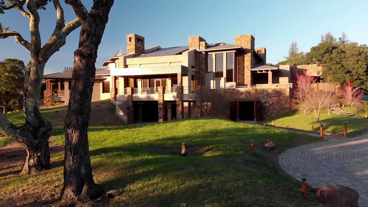 Inside a $54M Mansion With a Private Indoor Ice Rink - On The Market - Architectural Digest - YouTube