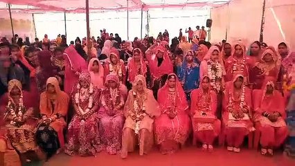 पहली बार एक पंडाल के नीचे विवाह और निकाह