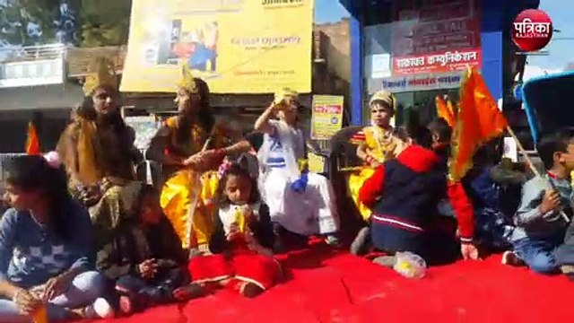 VIDEO : पाली में मनाई विश्वकर्मा जयंती, निकाली शोभायात्रा
