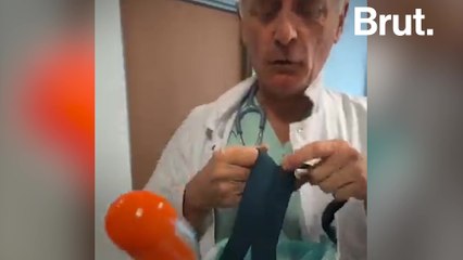 This snorkeling mask is now used as a ventilator, and more.