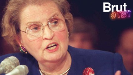 #TBT: Madeleine Albright sworn in