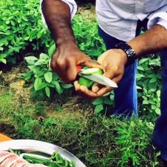 Indian People Making Red Snaper Fish