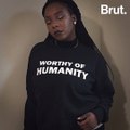 This woman is using sweatshirts to raise awareness