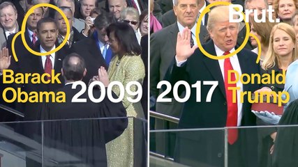 First two months as POTUS, compared