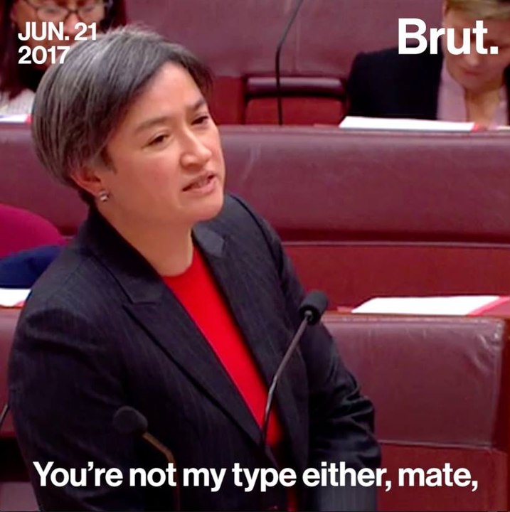 Australian senator manterrupted
