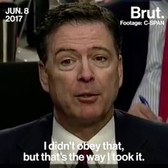 Did President Trump give an order that obstructs justice?