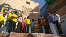freedom fighter mangal pandey staute inaugurated in jodhpur