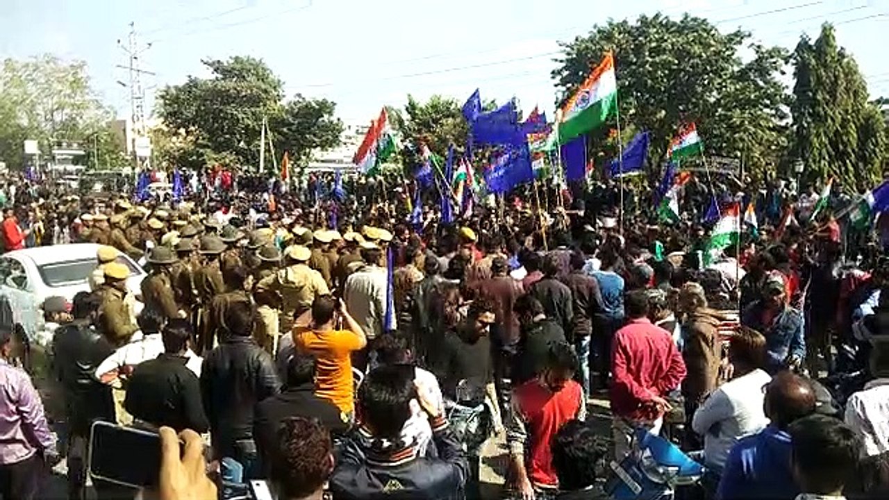 उदयपुर में बंद समर्थकों ने किया हंगामा