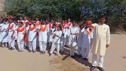 बॉर्डर के कस्बे में सफाई की शपथ, स्वच्छता का पैगाम