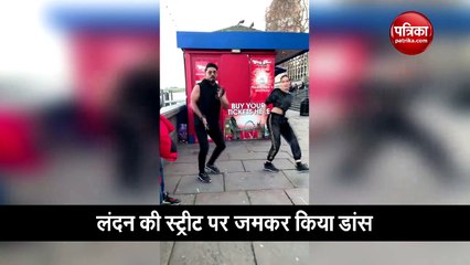 Nora Fatehi And Salman Yusuff Khan Dance On The Streets Of London
