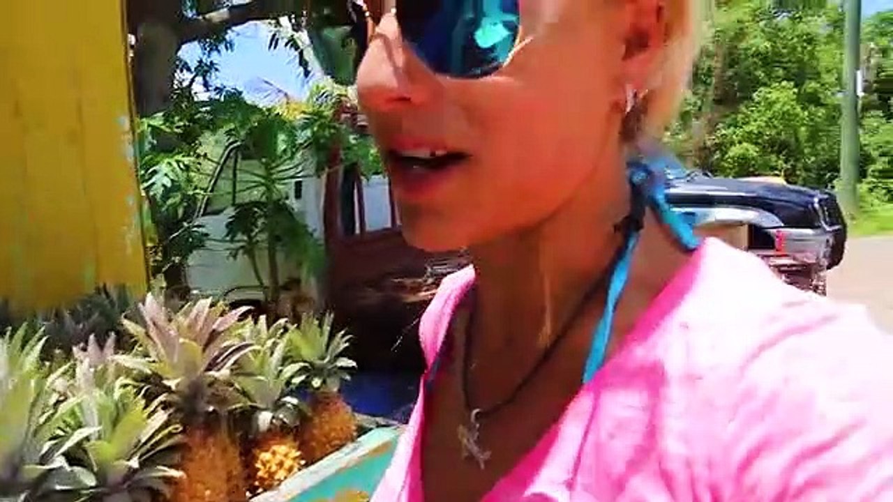 Hiking the West Coast beach in Barbuda