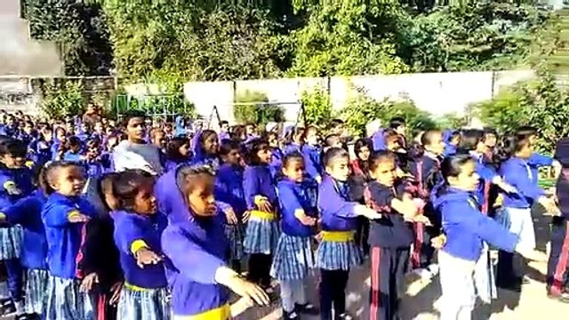 स्वर्णिम भारत अभियान को 320 बच्चों ने दिया समर्थन, जन्मभूमि के लिए ली शपथ