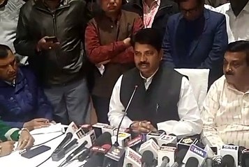 शुक्रवार को गृहमंत्री ने रेसीडेंसी में ली प्रेस कॉन्फ्रेंस