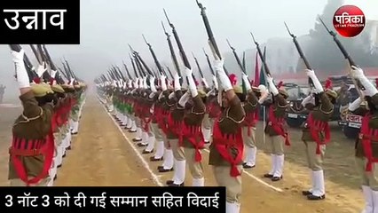 Farewell given to 3 not 3. 26