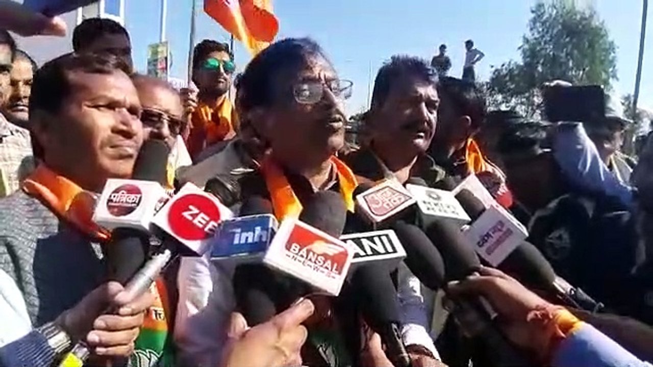 slogan of azadi chanted during bjp protest in ratlam VIDEO