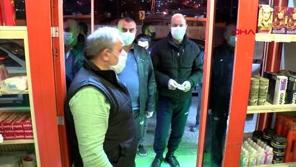 SOKAĞA ÇIKMA YASAĞI KARARIYLA MARKETLERDE SIRA OLUŞTU - 2-AKTÜEL - ALİBEYKÖY