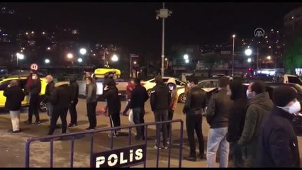 Sokağa çıkma yasağı öncesinde yoğunluk yaşandı