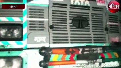 अचानक अनियंत्रित होने से घर में घुसा ट्रक, लोगों को आई चोटें