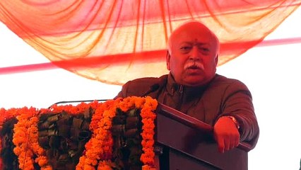 हमारा कोई एजेंडा नहीं, देश संविधान से चलता है- मोहन भागवत