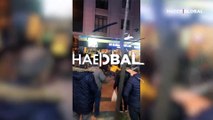 İstanbul'da market ve fırın kuyruğundaki vatandaşlar birbirine girdi