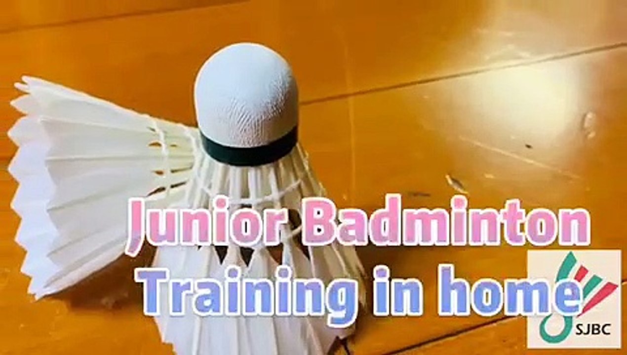 Badminton Training from Home!