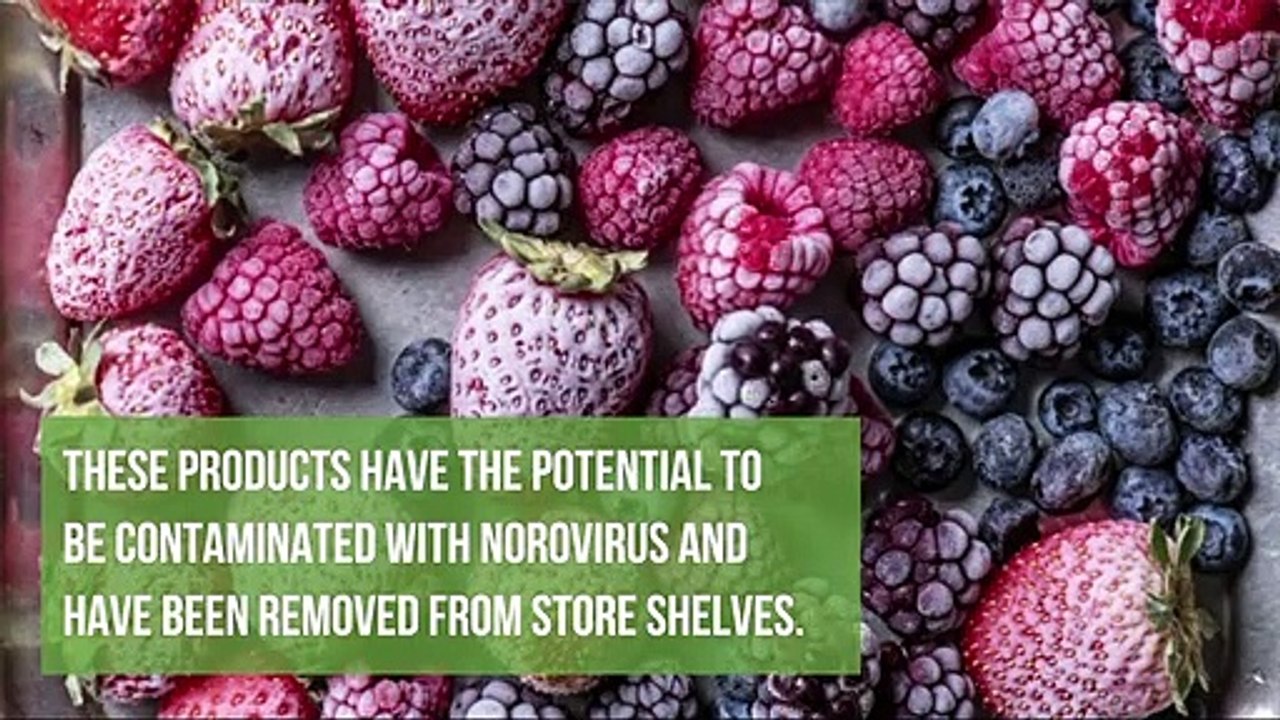 Frozen Berries Recalled in 10 States for Possible Norovirus