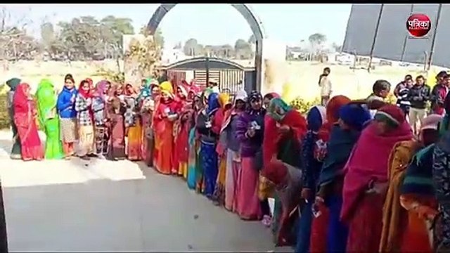 सीकर की 6 पंचायत समितियों में तीन बजे तक 48 फीसदी मतदान