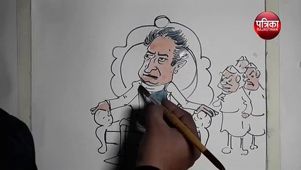 कुर्सी डांवाडोल तो मर्यादा की किसे पड़ी , देखिए कार्टूनिस्ट लोकेन्द्र का कार्टून